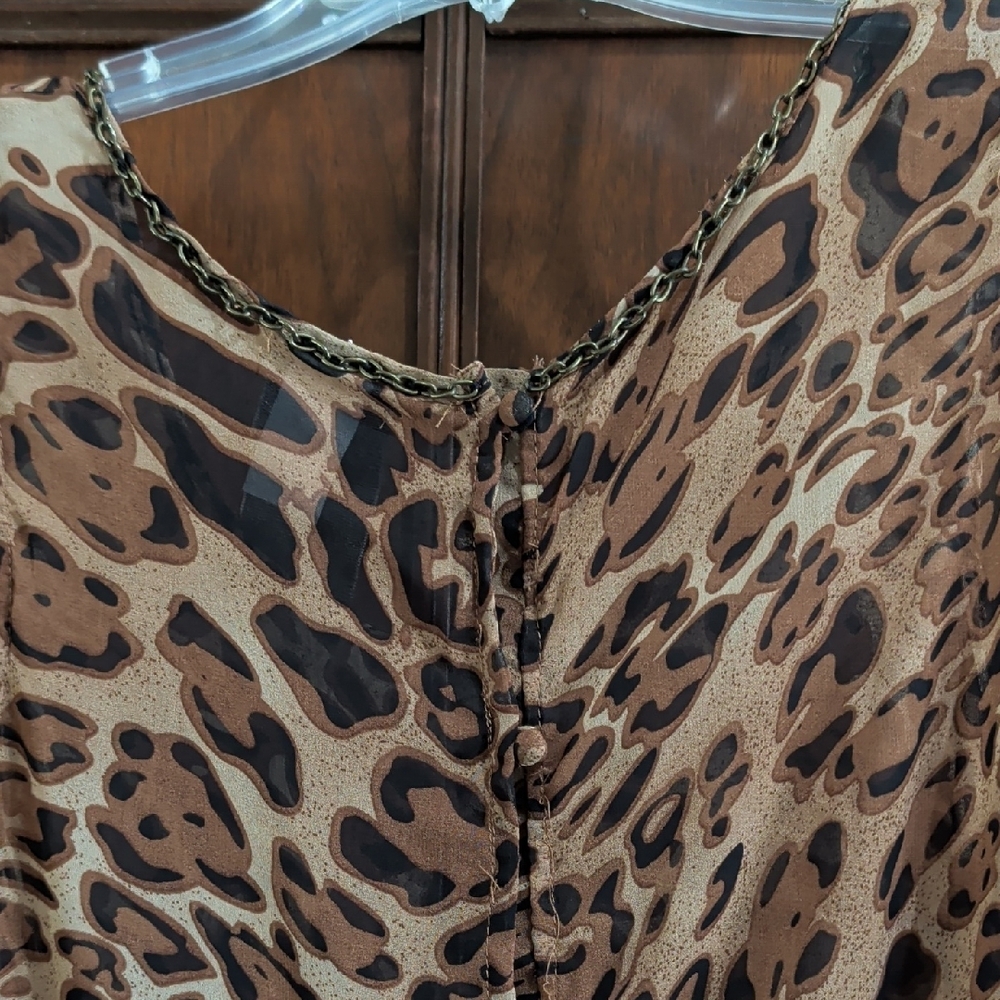 Moon Collection Animal Print Tank Top - Picture 5 of 7